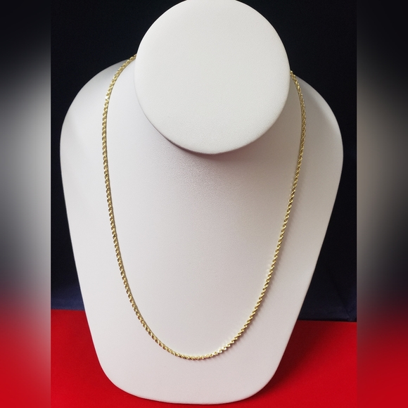 10kt Gold Rope Chain